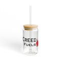 16oz Clear Straw Tumbler