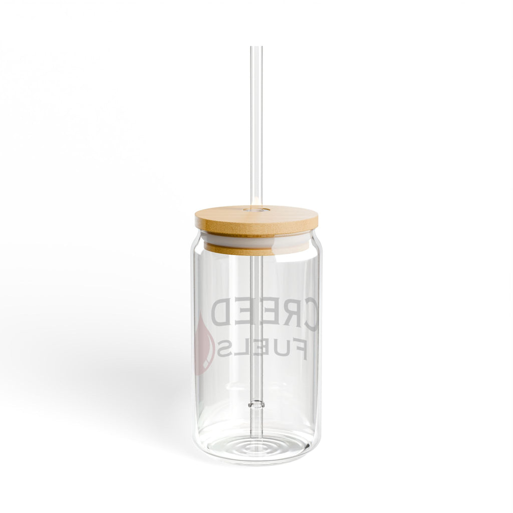 16oz Clear Straw Tumbler