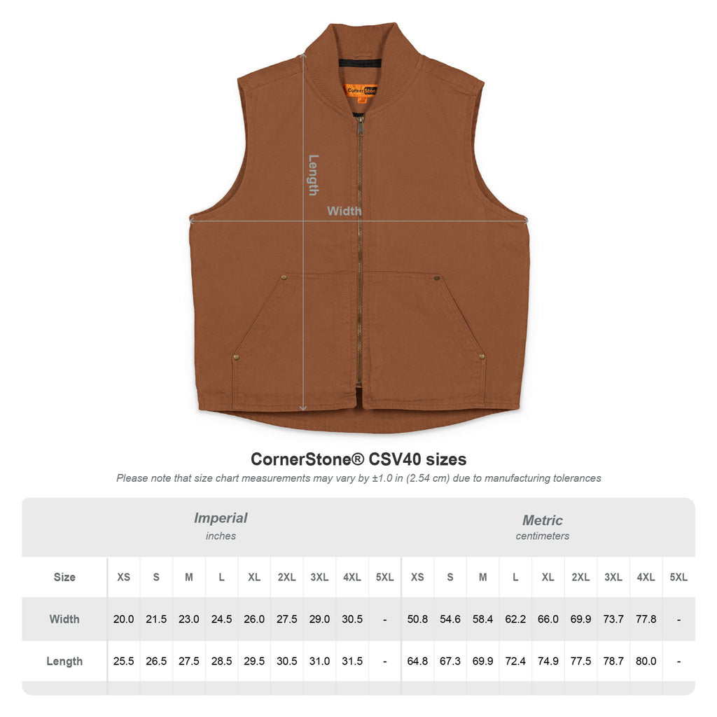 Duck Cloth Workwear Vest